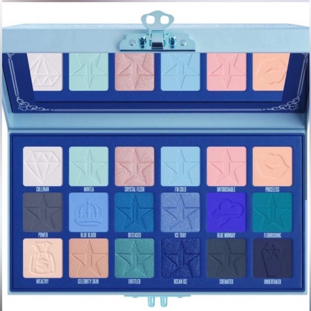 Blue Blood Jeffree Star New Eyeshadow Palette 🎨